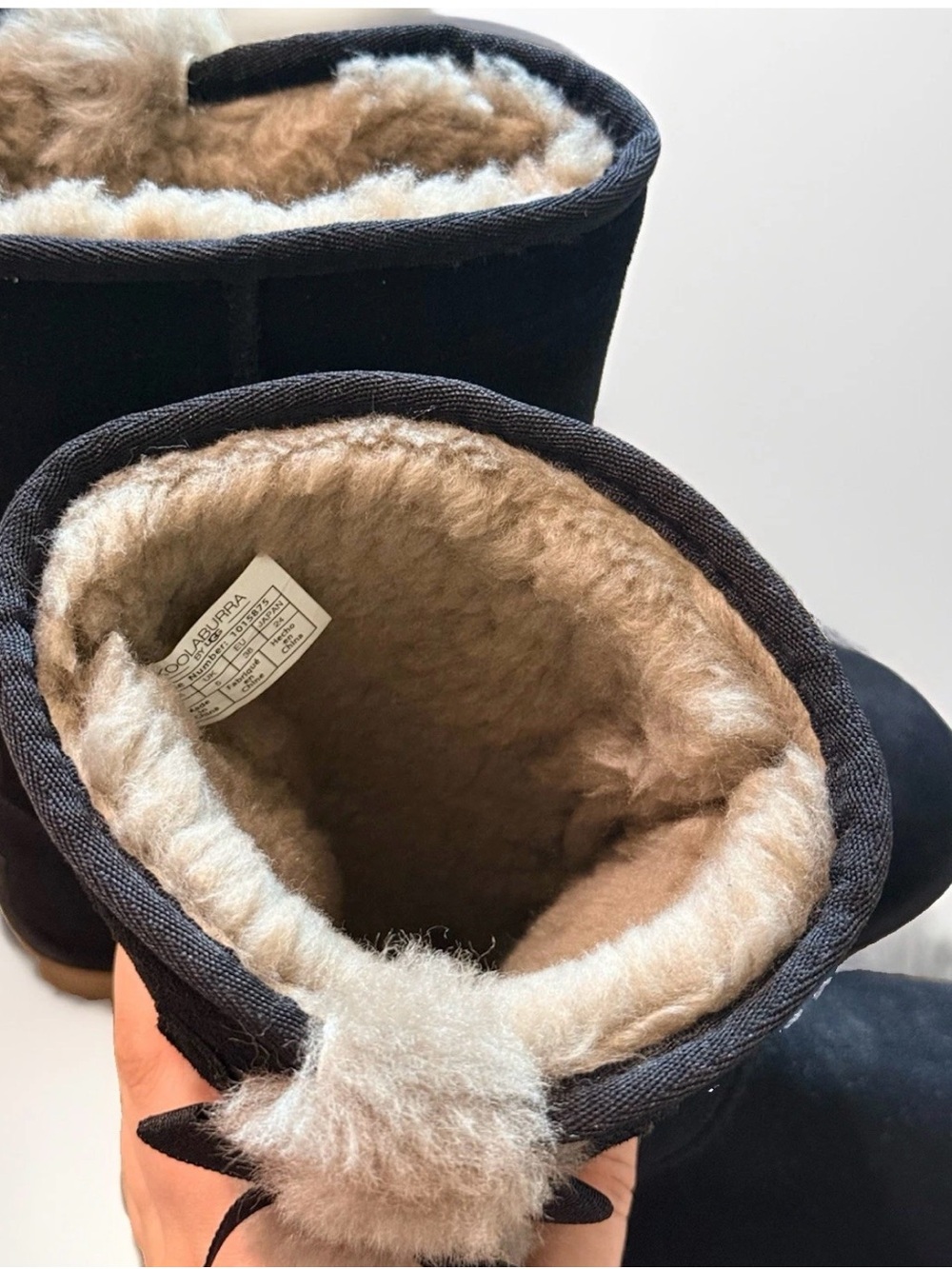 NEW UGG Women’s Size USA 7 Victoria TALL Koolaburra By UGG Boots Black 1015875 - Picture 5 of 7